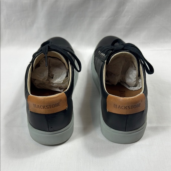 Blackstone NM01 Black Leather Men Shoes - Picture 3 of 6